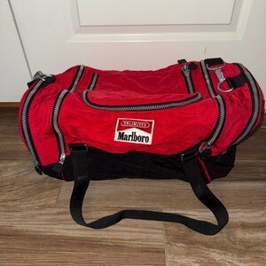 Vintage Marlboro Unlimited Cigarettes Duffle Bag